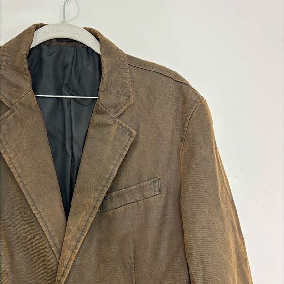 Versace brown coated Blazer - Picture 4 of 9